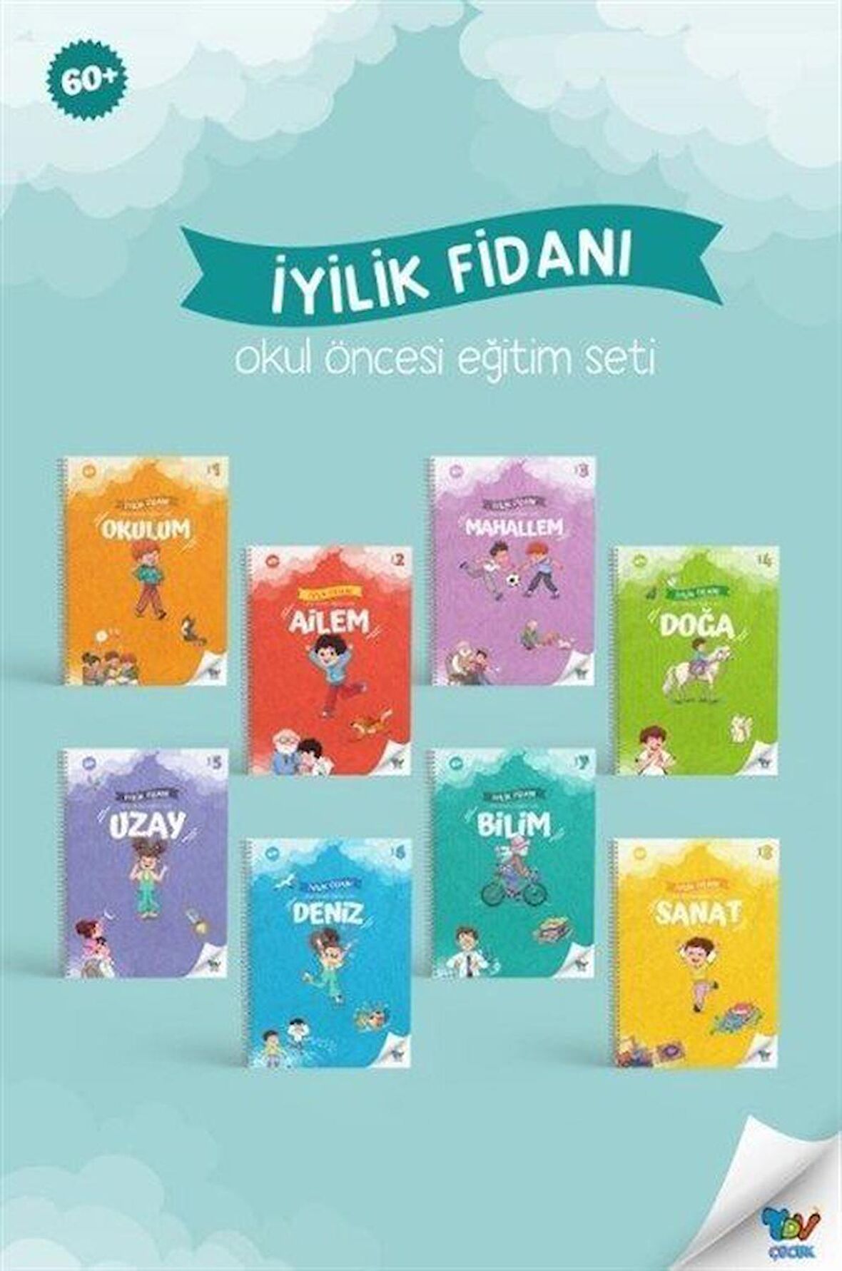 İyilik Fidanı Okul Öncesi Eğitim Seti (8 Kitap ) / Kolektif