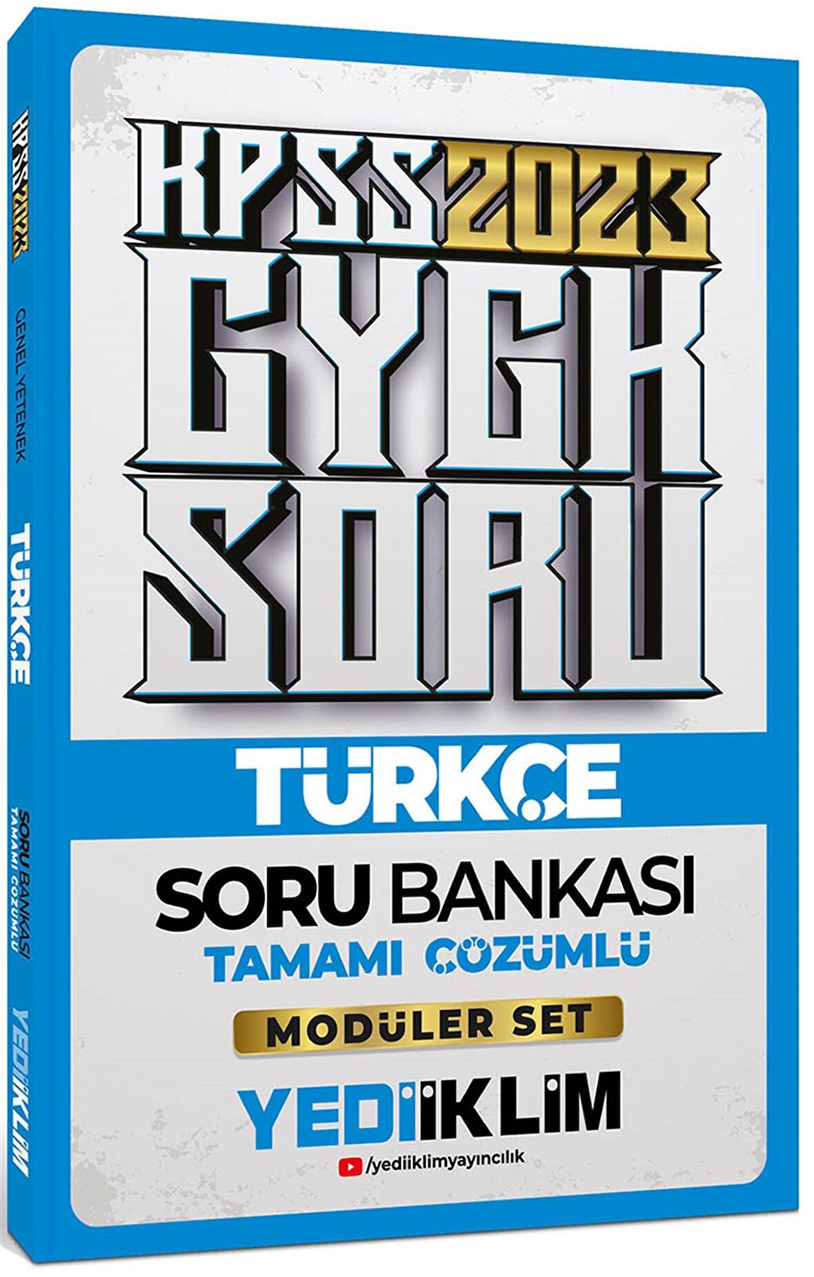 2023 KPSS Genel Yetenek Türkçe Tamamı Çözümlü Soru Bankası ( Modüler Set İçerisindeki)