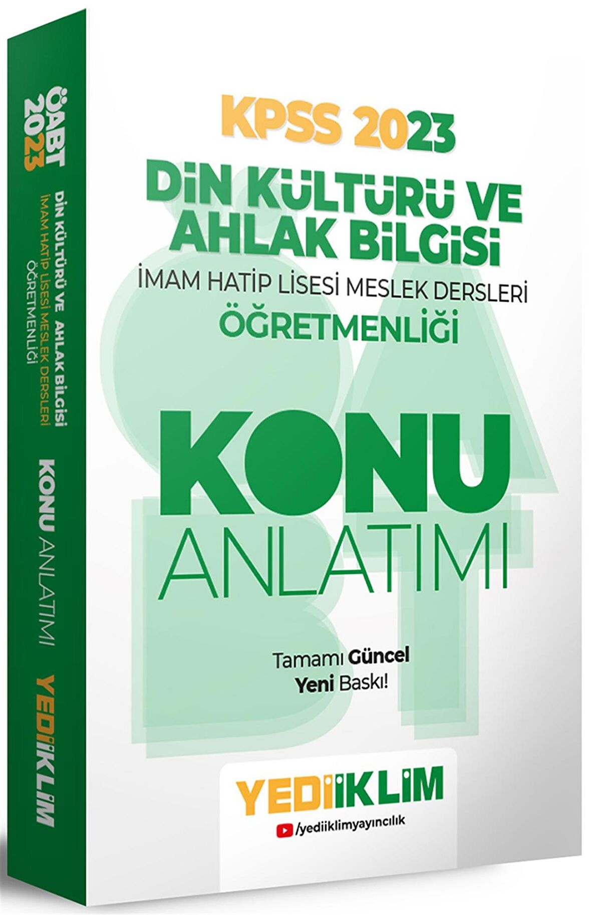 2023 ÖABT Din Kültürü ve Ahlak Bilgisi Öğretmenliği Konu Anlatımı