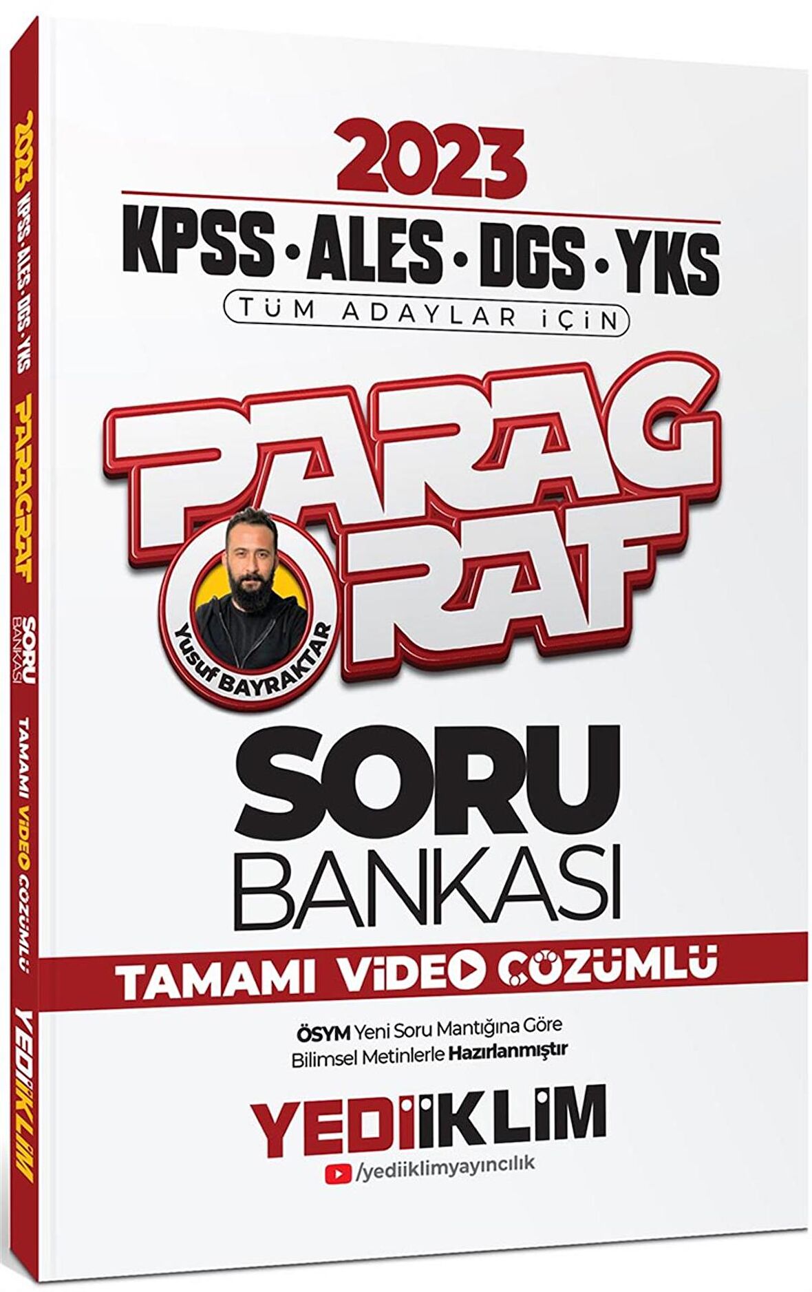 2023 KPSS ALES DGS YKS Tüm Adaylar İçin Paragraf Soru Bankası Tamamı Video Çözümlü