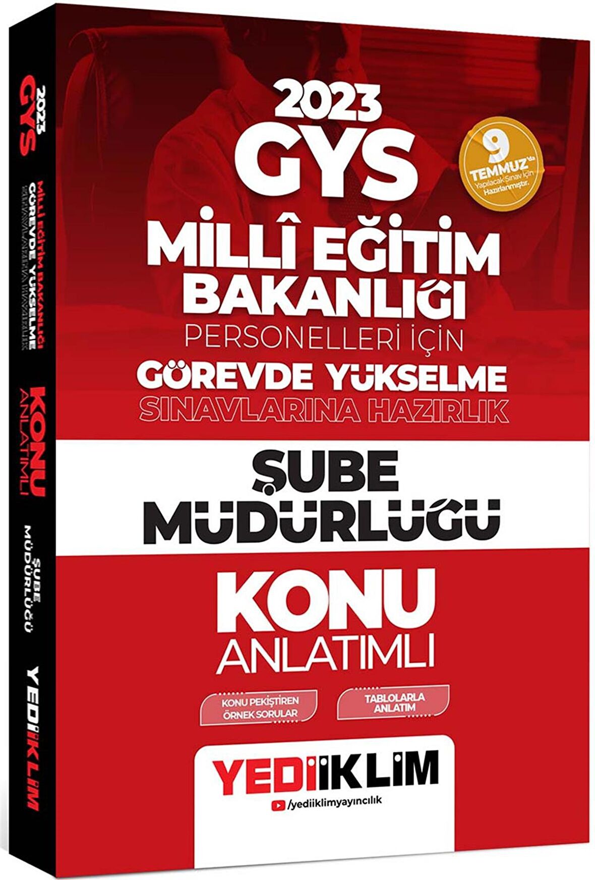 2023 GYS Millî Eğitim Bakanlığı Personelleri İçin Görevde Yükselme Sınavlarına Hazırlık Şube Müdürlüğü Konu Anlatımlı