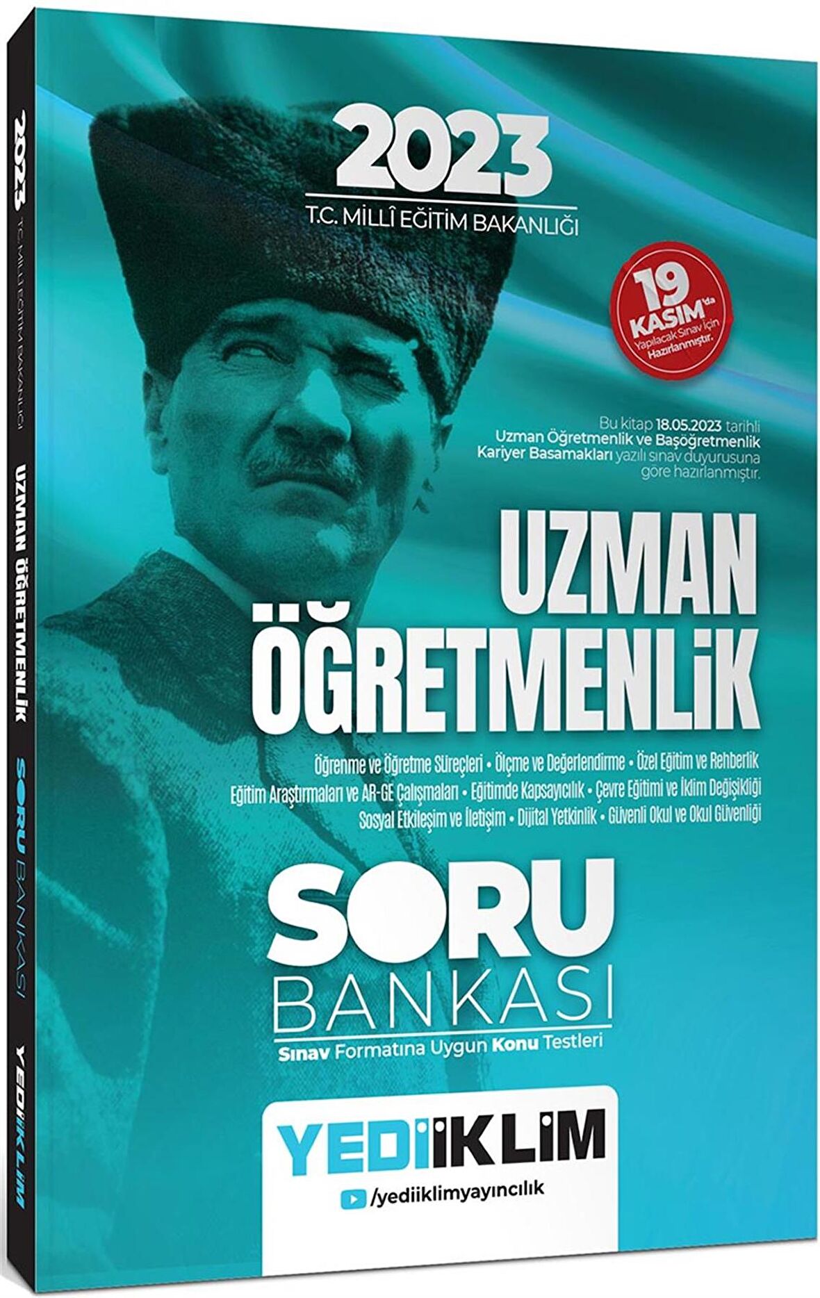 2023 T.C. Millî Eğitim Bakanlığı Uzman Öğretmenlik Soru Bankası