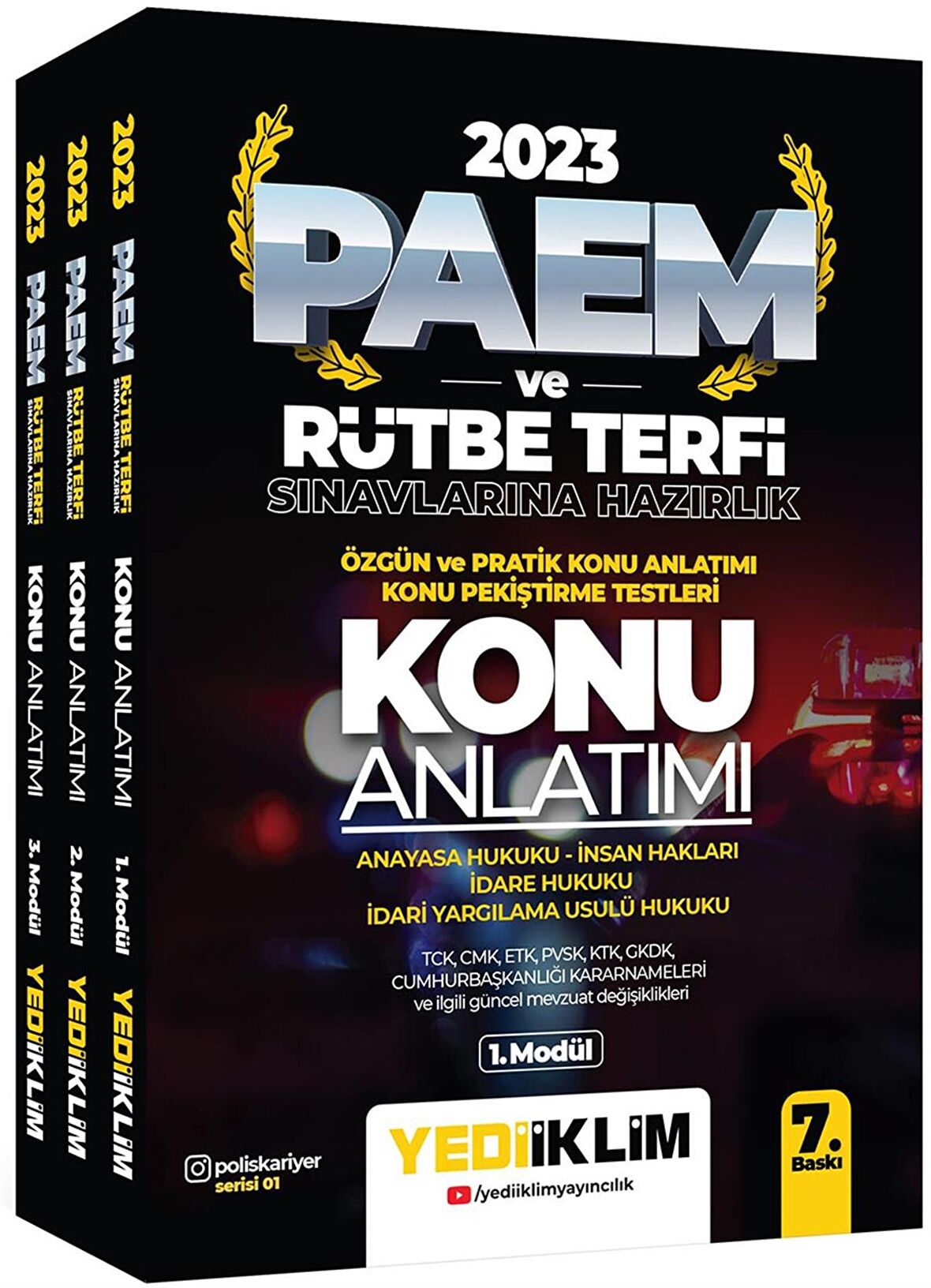 2023 PAEM ve Rütbe Terfi Sınavlarına Hazırlık Konu Anlatımlı Set