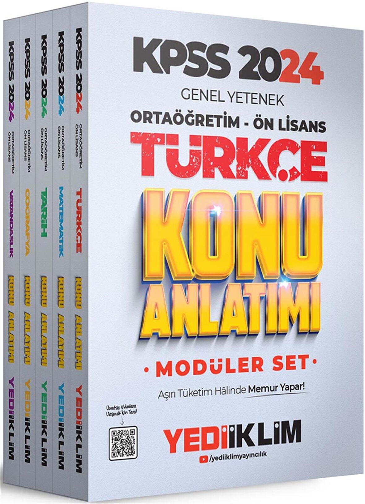 2024 KPSS Ortaöğretim-Önlisans Genel Yetenek Genel Kültür Konu Anlatımlı Modüler Set