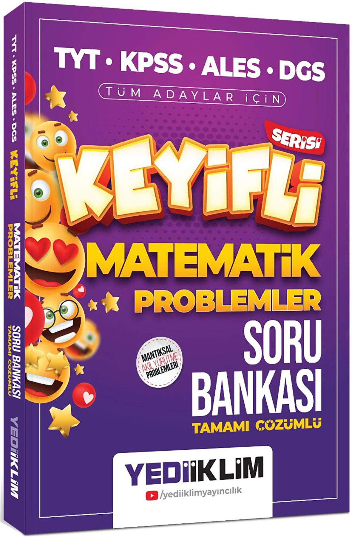 Keyifli Matematik Serisi Tamamı Çözümlü Problemler Soru Bankası