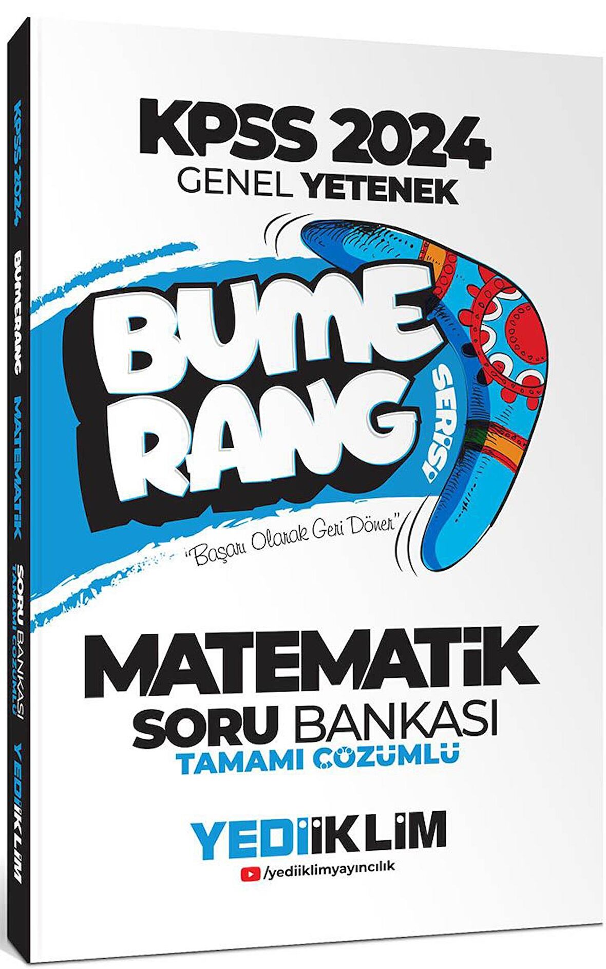 2024 KPSS Genel Yetenek Bumerang Matematik Tamamı Çözümlü Soru Bankası