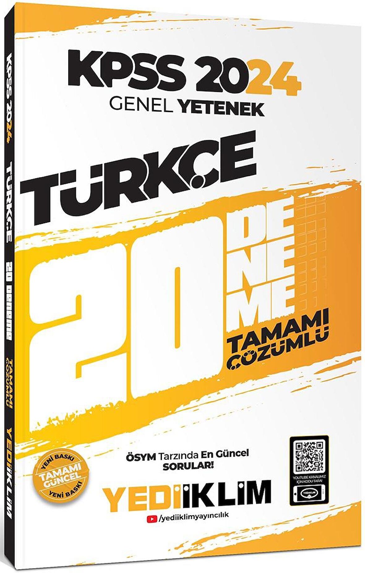 2024 KPSS Genel Yetenek Türkçe Tamamı Çözümlü 20 Deneme