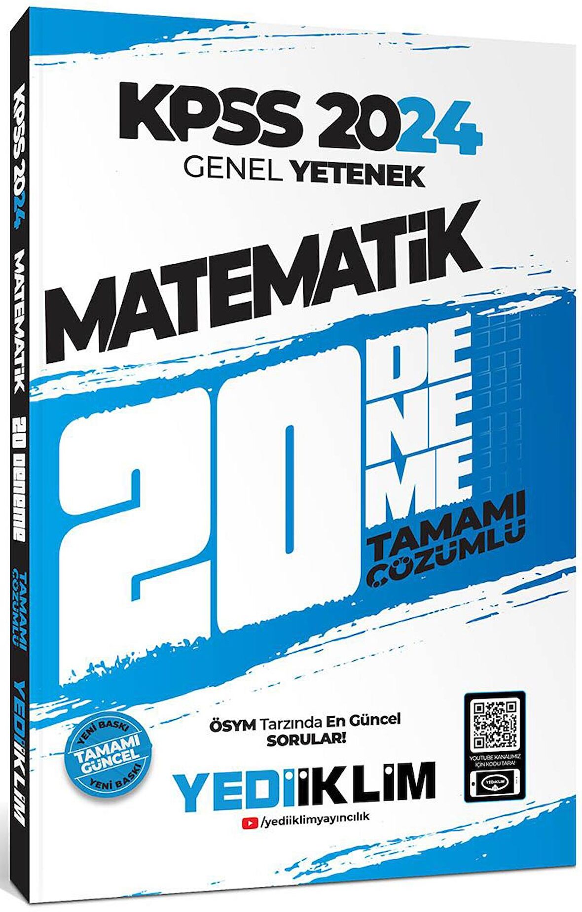 2024 KPSS Genel Yetenek Matematik Tamamı Çözümlü 20 Deneme