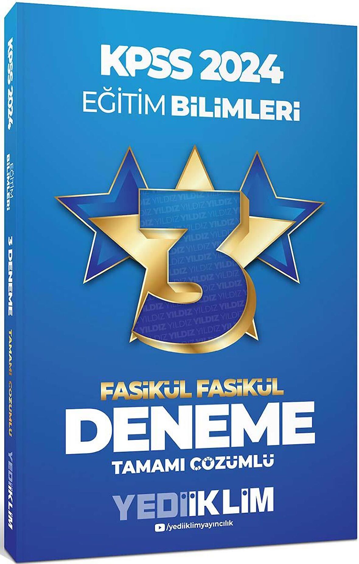 2024 KPSS Eğitim Bilimleri Tamamı Çözümlü 3 Yıldız Fasikül Deneme