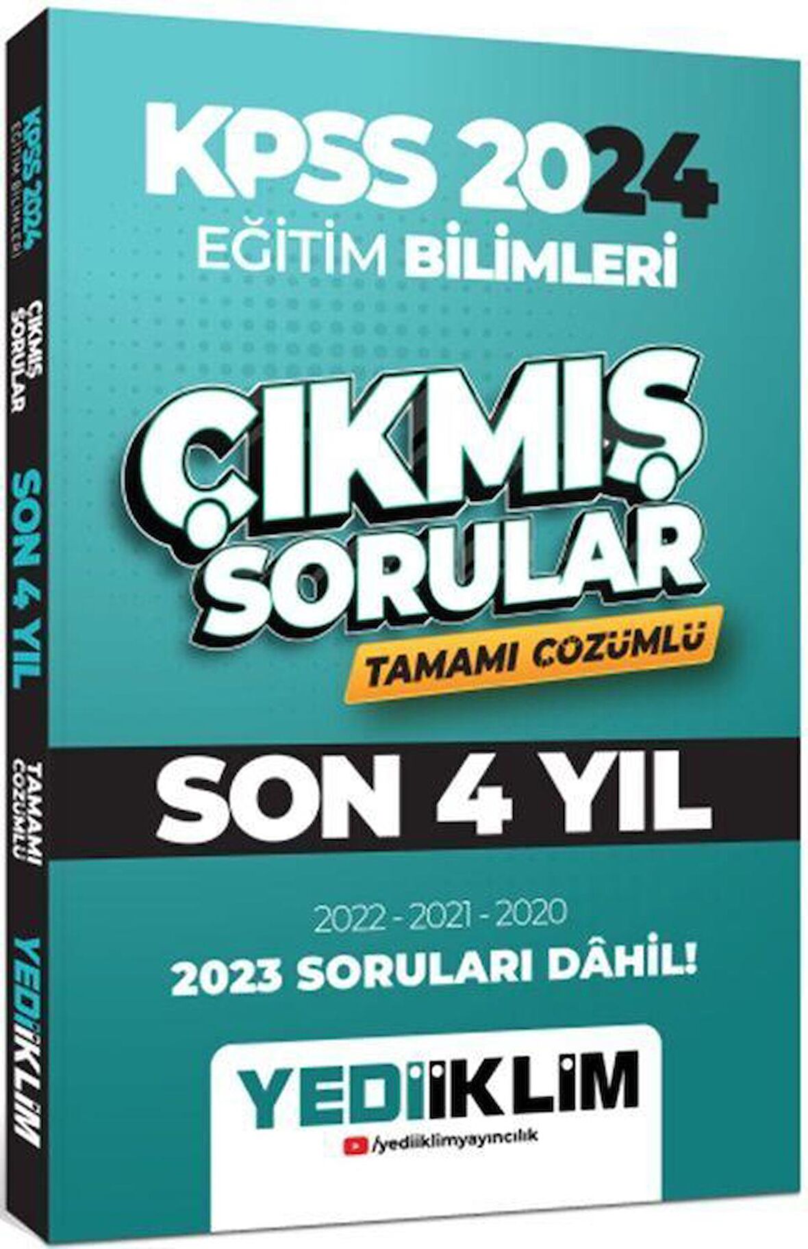 2024 KPSS Eğitim Bilimleri Son 4 Yıl Tamamı Çözümlü Çıkmış Sorular