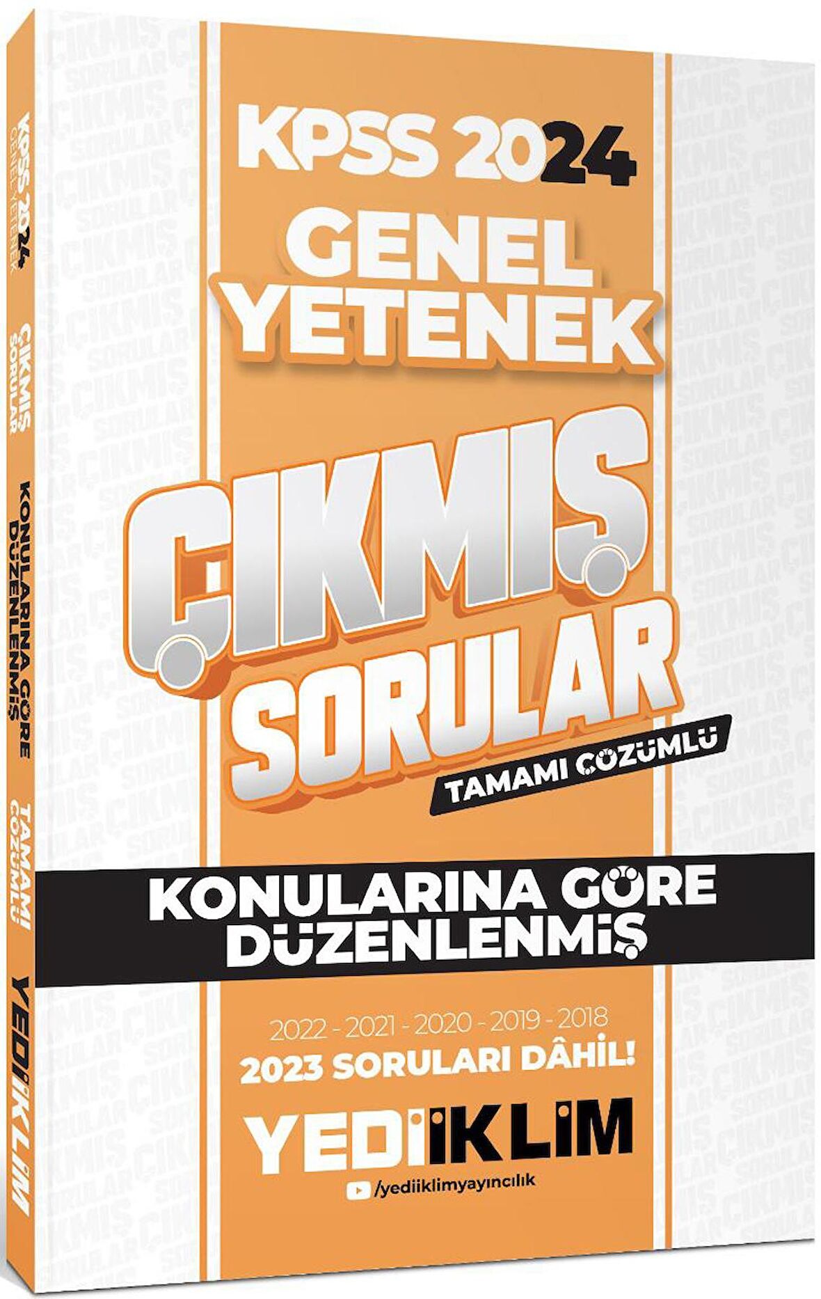 2024 KPSS Lisans Genel Yetenek Konularına Göre Tamamı Çözümlü Çıkmış Sorular