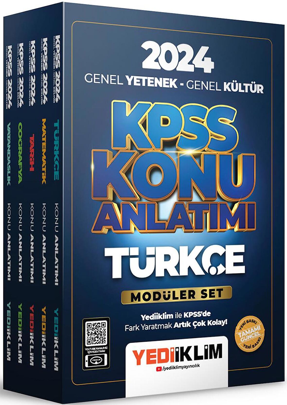 2024 KPSS Genel Yetenek Genel Kültür Konu Anlatımlı Modüler Set