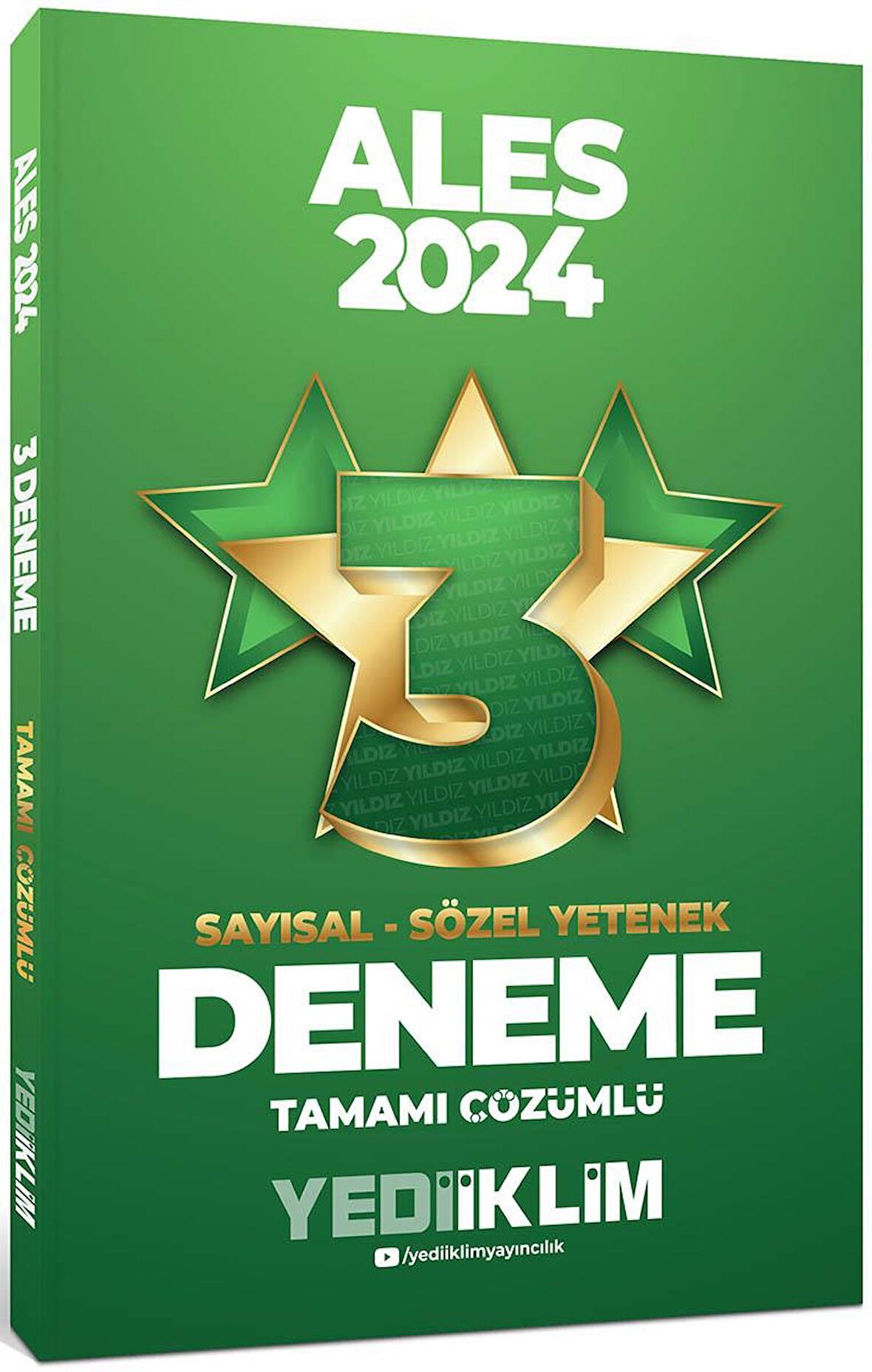 2024 ALES Sayısal - Sözel Yetenek Tamamı Çözümlü 3 Yıldız Deneme