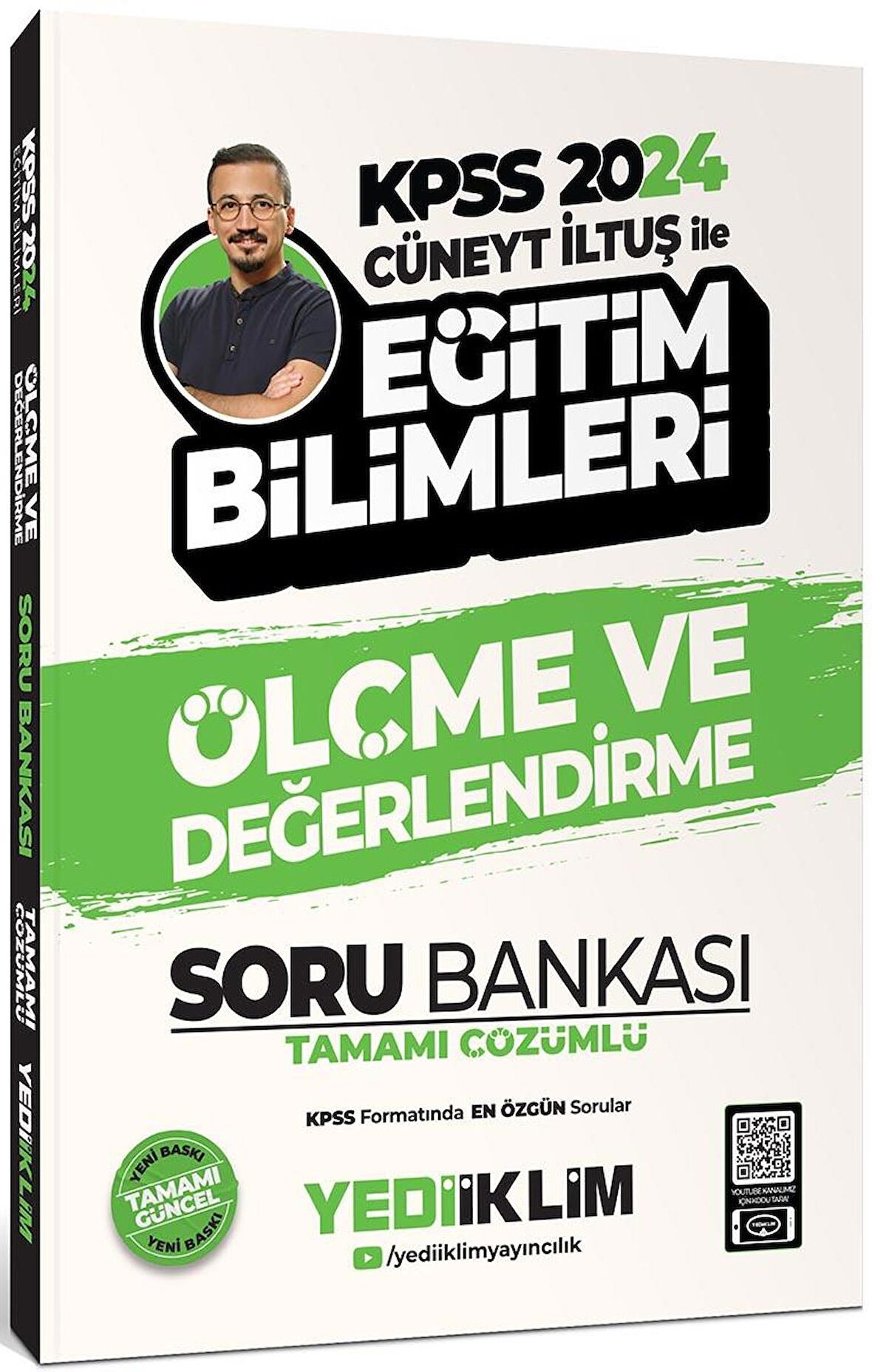 2024 KPSS Cüneyt İLTÜŞ İle Eğitim Bilimleri Ölçme Ve Değerlendirme Tamamı Çözümlü Soru Bankası