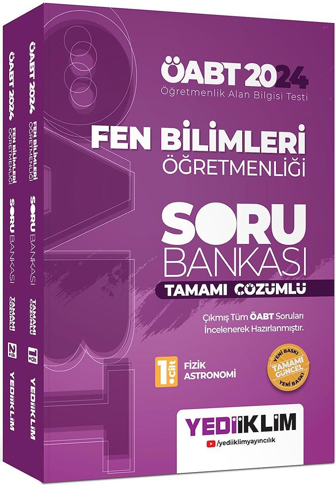 2024 ÖABT Fen Bilimleri Öğretmenliği Tamamı Çözümlü Soru Bankası 1. Cilt