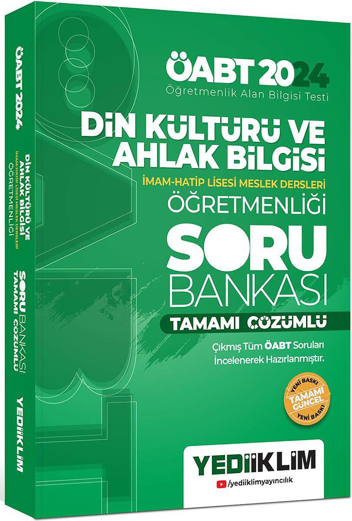 2024 ÖABT Din Kültürü ve Ahlak Bilgisi Öğretmenliği Tamamı Çözümlü Soru Bankası