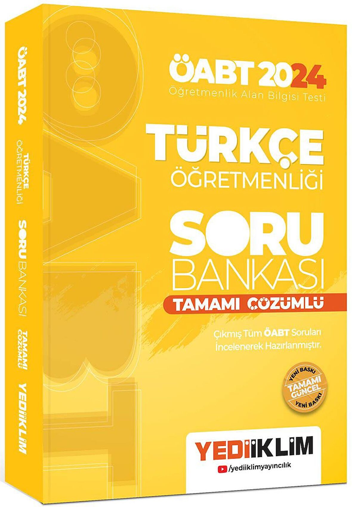 2024 ÖABT Türkçe Öğretmenliği Tamamı Çözümlü Soru Bankası