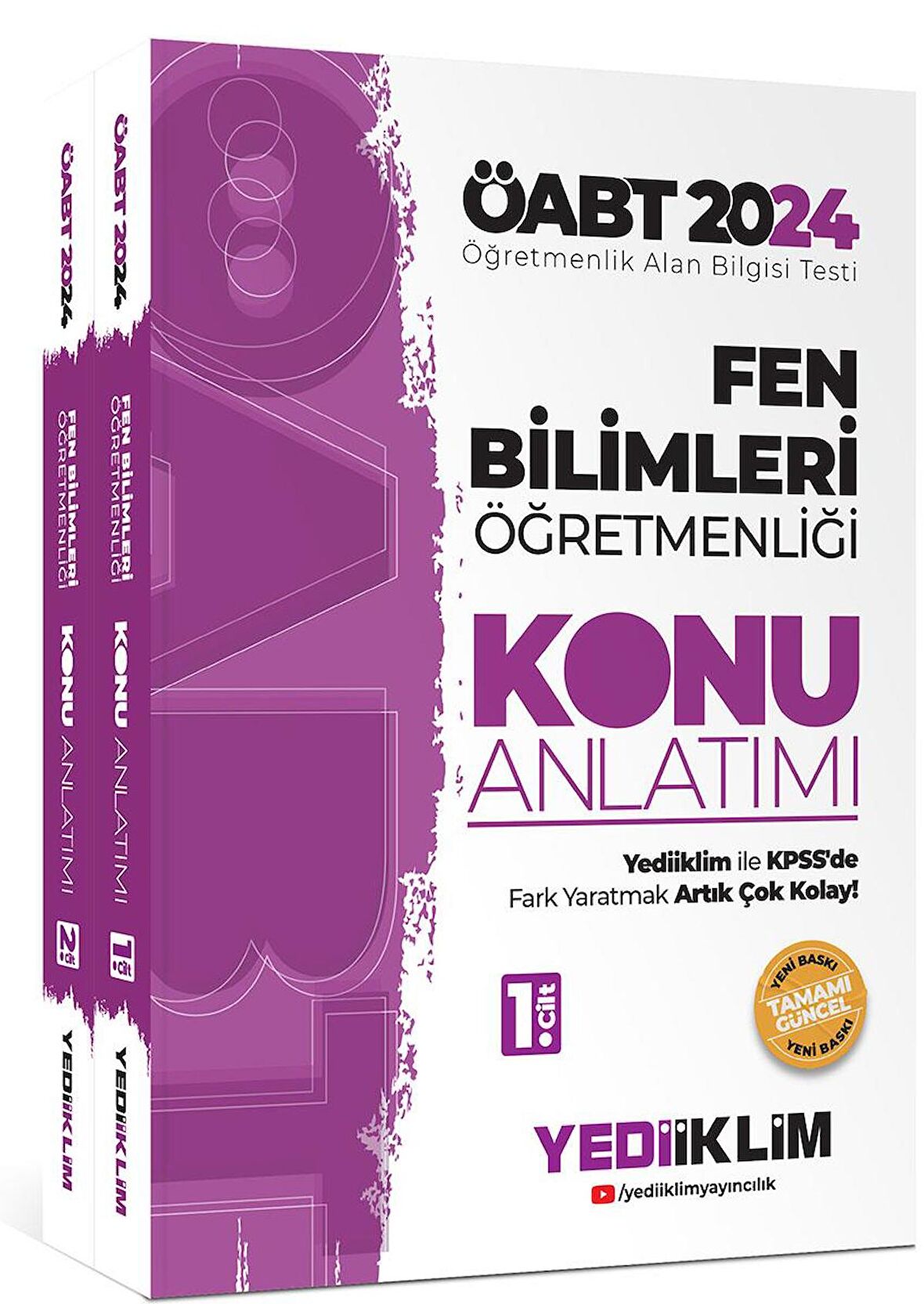 2024 ÖABT Fen Bilimleri Öğretmenliği Konu Anlatımı 1. ve 2 .Cilt