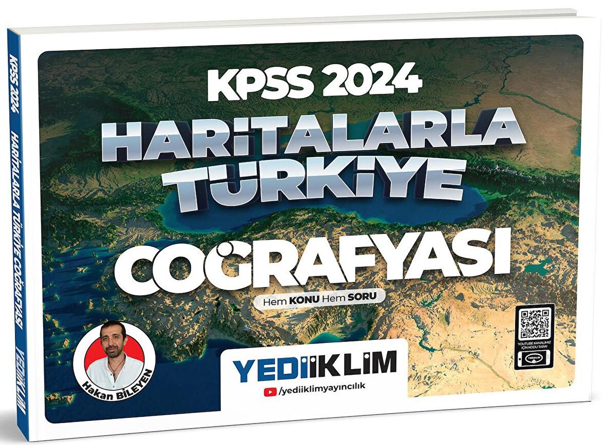 2024 KPSS Haritalarla Türkiye Coğrafyası Hem Konu Hem Soru