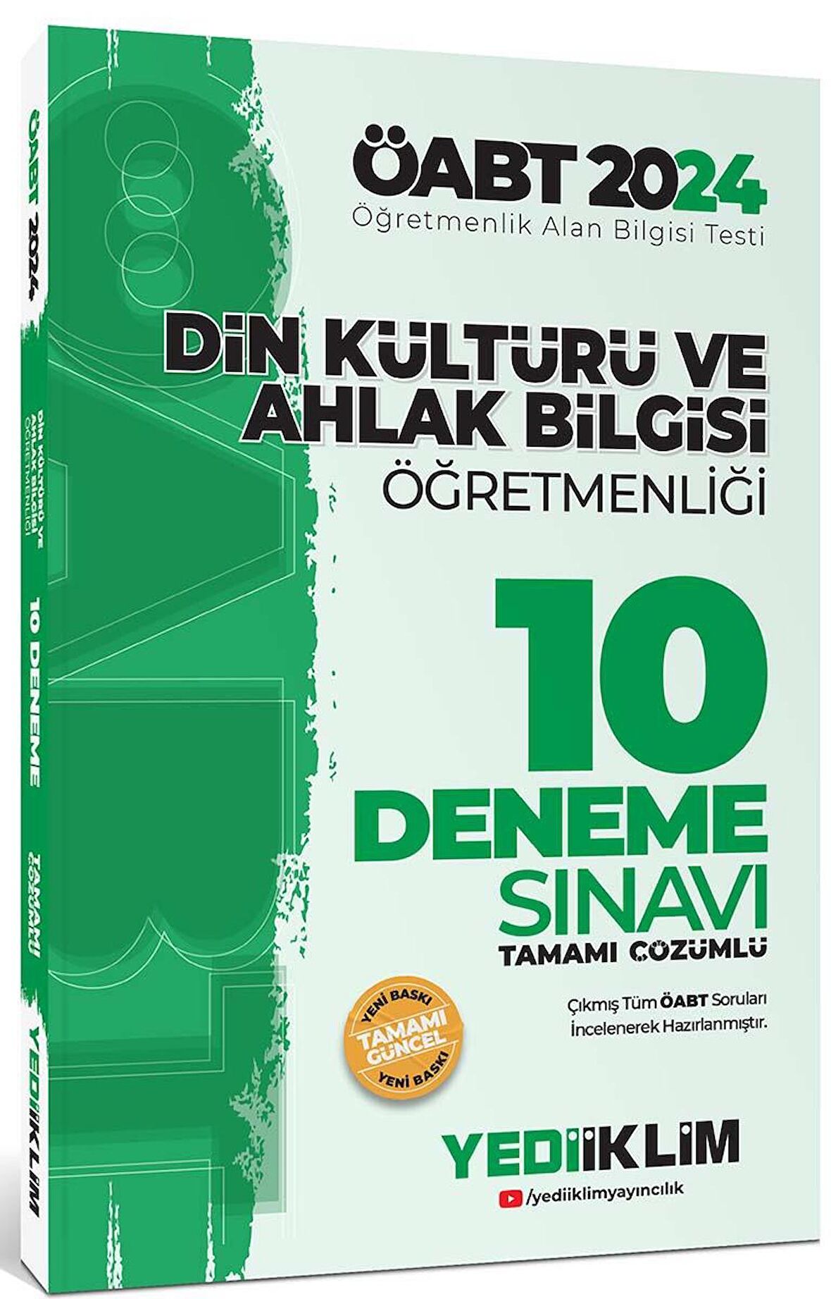 2024 ÖABT Din Kültürü Ve Ahlak Bilgisi Öğretmenliği Tamamı Video Çözümlü 10 Deneme Sınavı