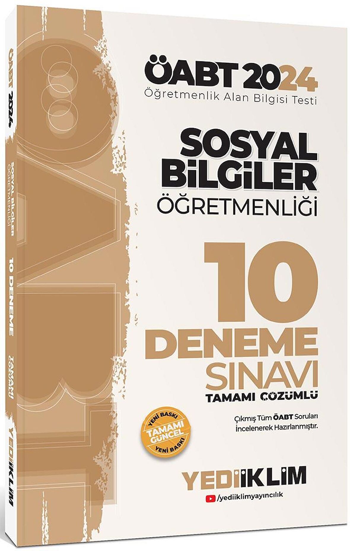 2024 ÖABT Sosyal Bilgiler Öğretmenliği Tamamı Çözümlü 10 Deneme Sınavı