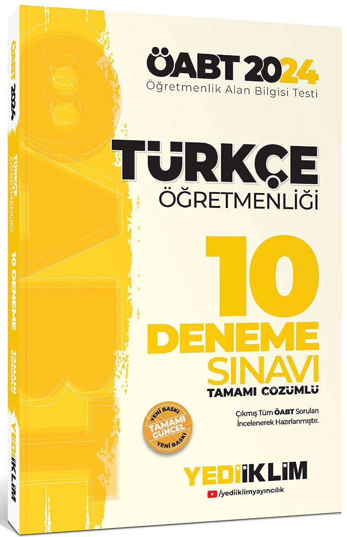 2024 ÖABT Türkçe Öğretmenliği Tamamı Çözümlü 10 Deneme Sınavı