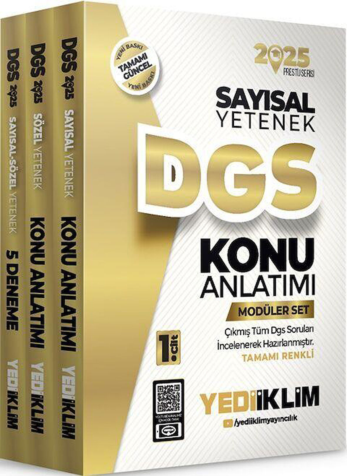 2025 DGS Konu Anlatımlı Modüler Set