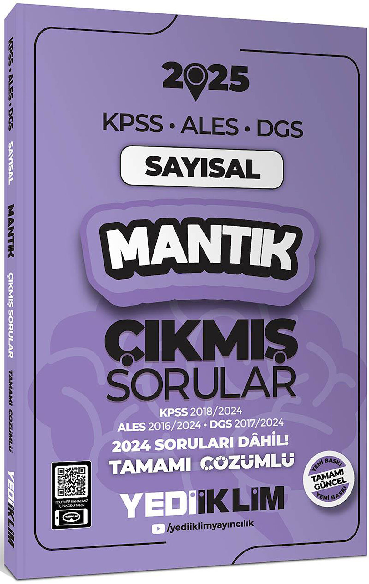 2025 KPSS ALES DGS Sayısal Mantık Çıkmış Sorular ve Çözümleri