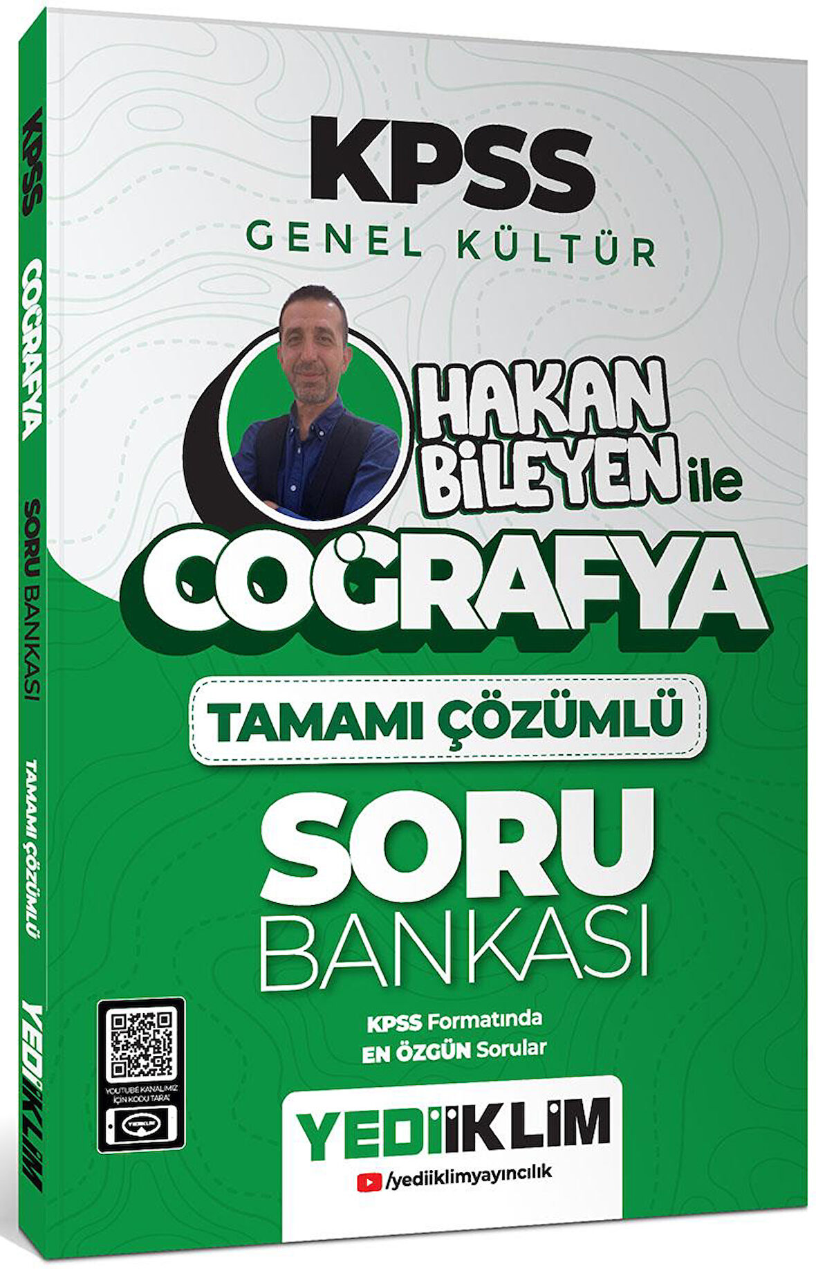 Yediiklim 2025 KPSS Genel Kültür Coğrafya Hakan Bileyen İle Tamamı Çözümlü Soru Bankası