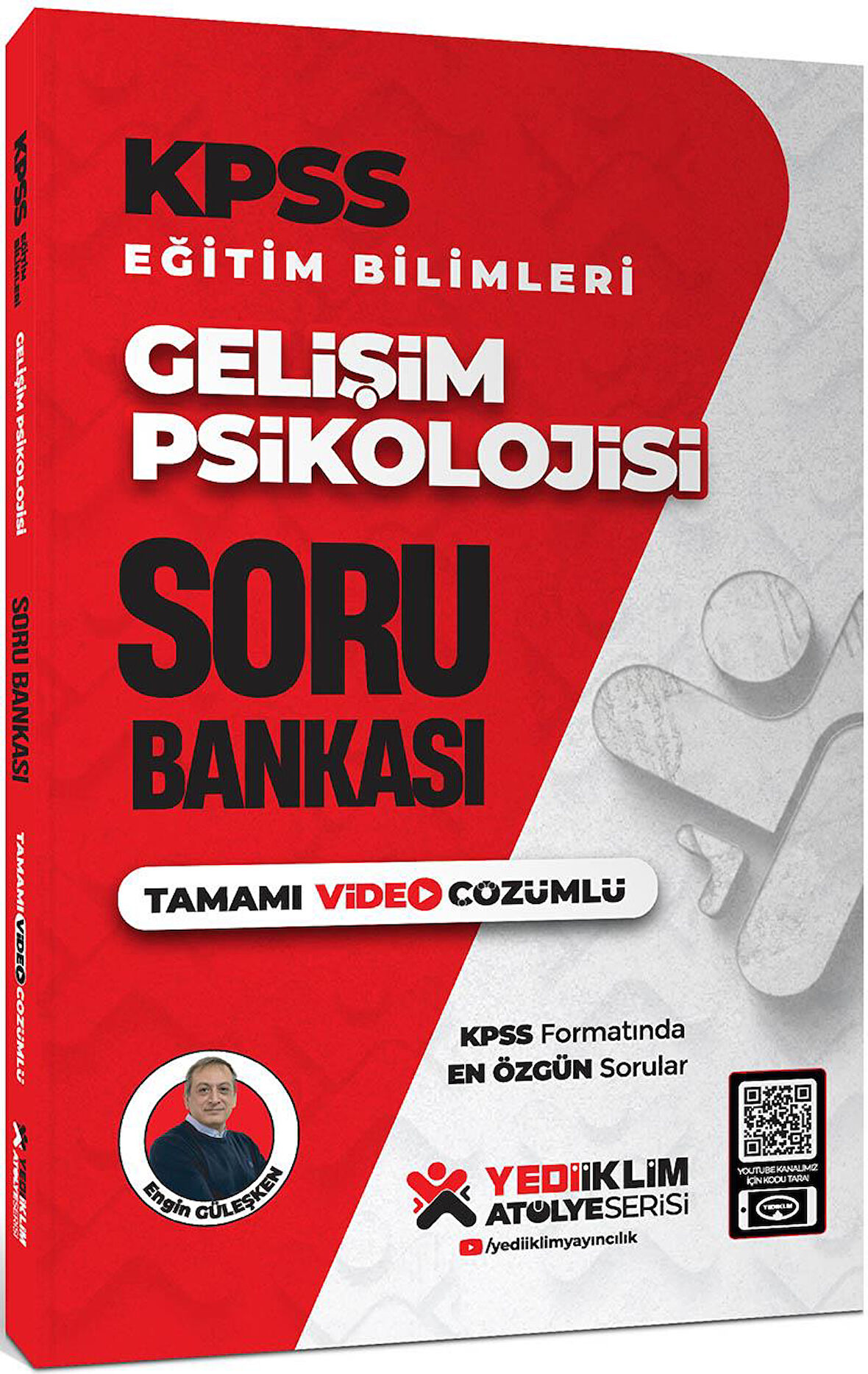 Yediiklim KPSS Eğitim Bilimleri Gelişim Psikolojisi Tamamı Video Çözümlü Soru Bankası