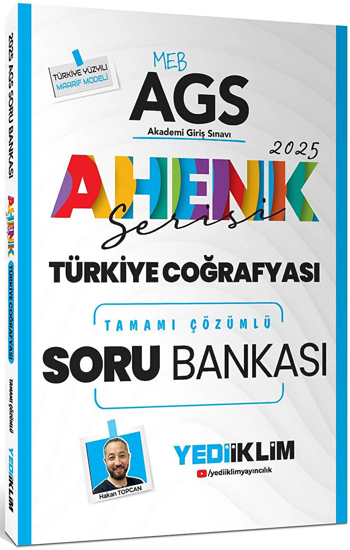 Yediiklim 2025 MEB AGS Ahenk Serisi Türkiye Coğrafyası Tamamı Çözümlü Soru Bankası