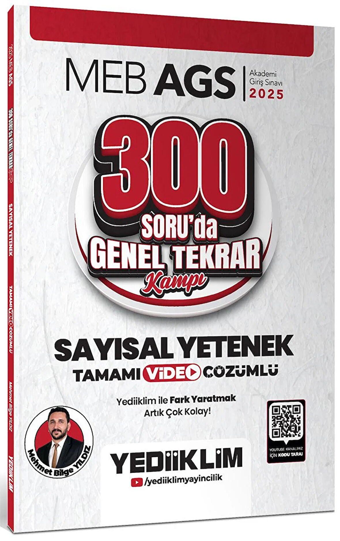Yediiklim 2025 MEB AGS Sayısal Yetenek 300 Soruda Tamamı Video Çözümlü Genel Tekrar Kampı