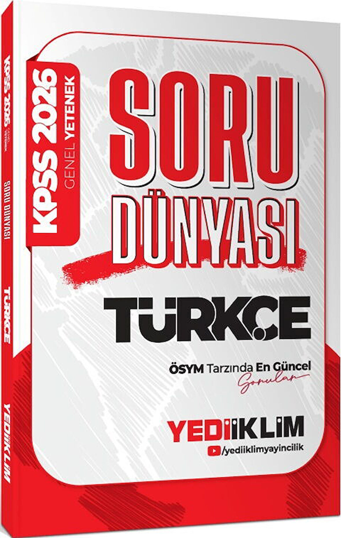 Yediiklim Yayınları 2026 KPSS Genel Yetenek Türkçe Soru Dünyası