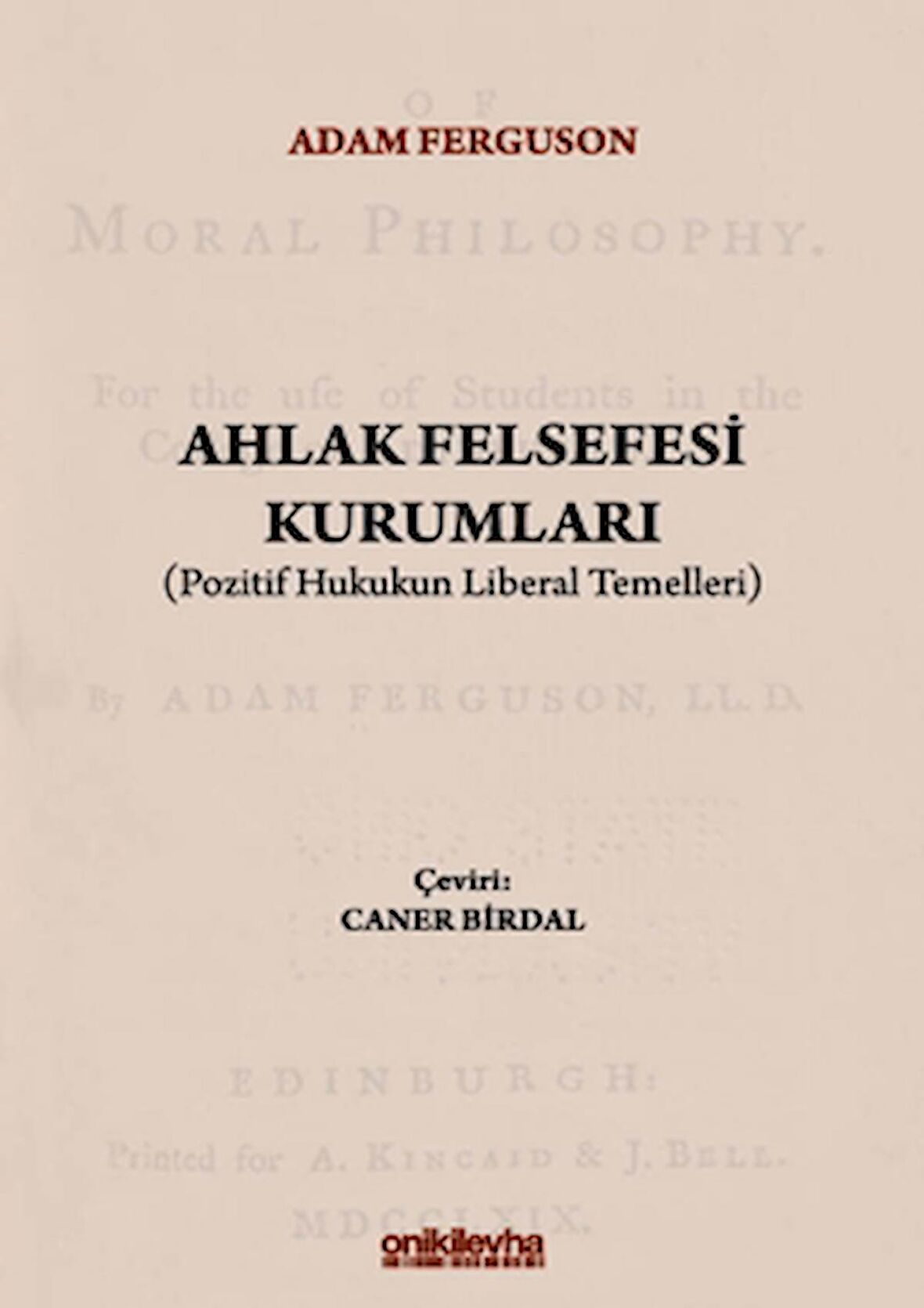 Ahlak Felsefesi Kurumları