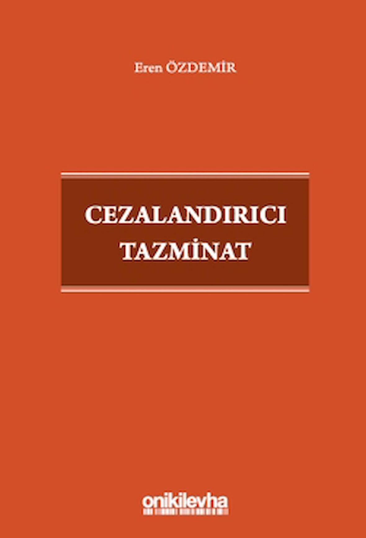 Cezalandırıcı Tazminat