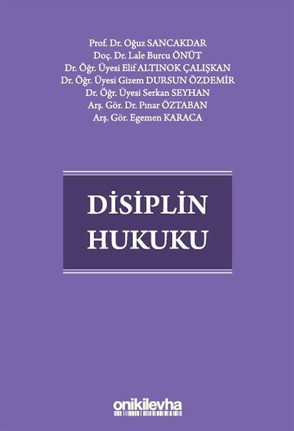 Disiplin Hukuku / Kolektif