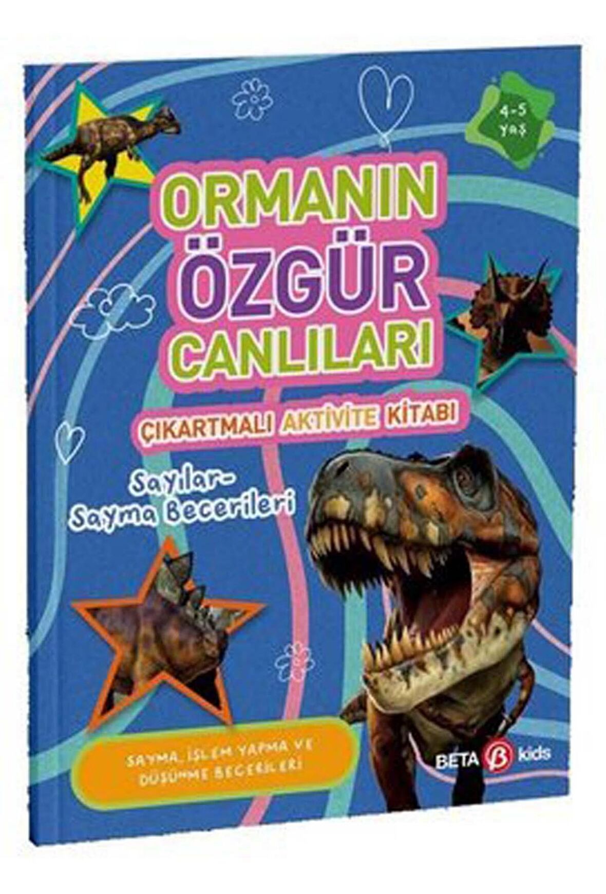 Ormanın Özgür Canlıları - Çıkartmalı Aktivite Kitabı