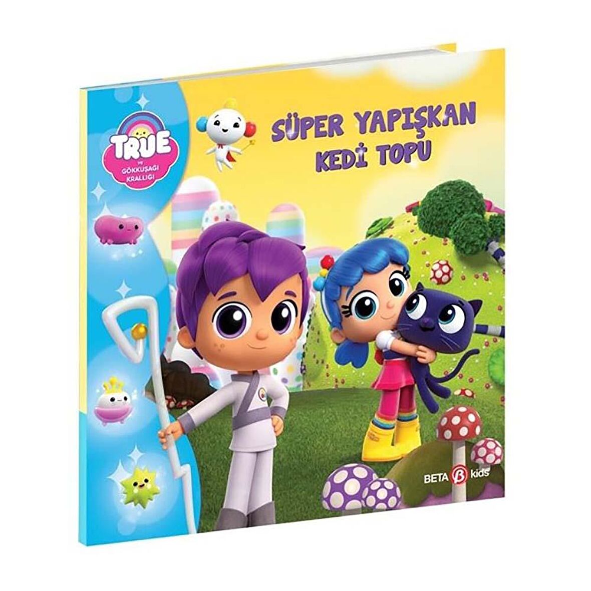 True Ve Gökkuşağı Krallığı Süper Yapışkan Kedi Topu