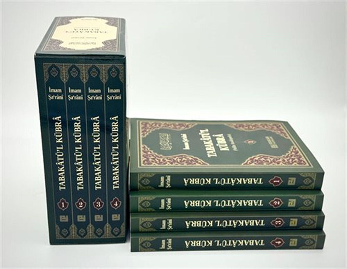 Tabakatü'l Kübra 4 Cilt Takım (Veliler Ansiklopedisi) / İmam Şarani