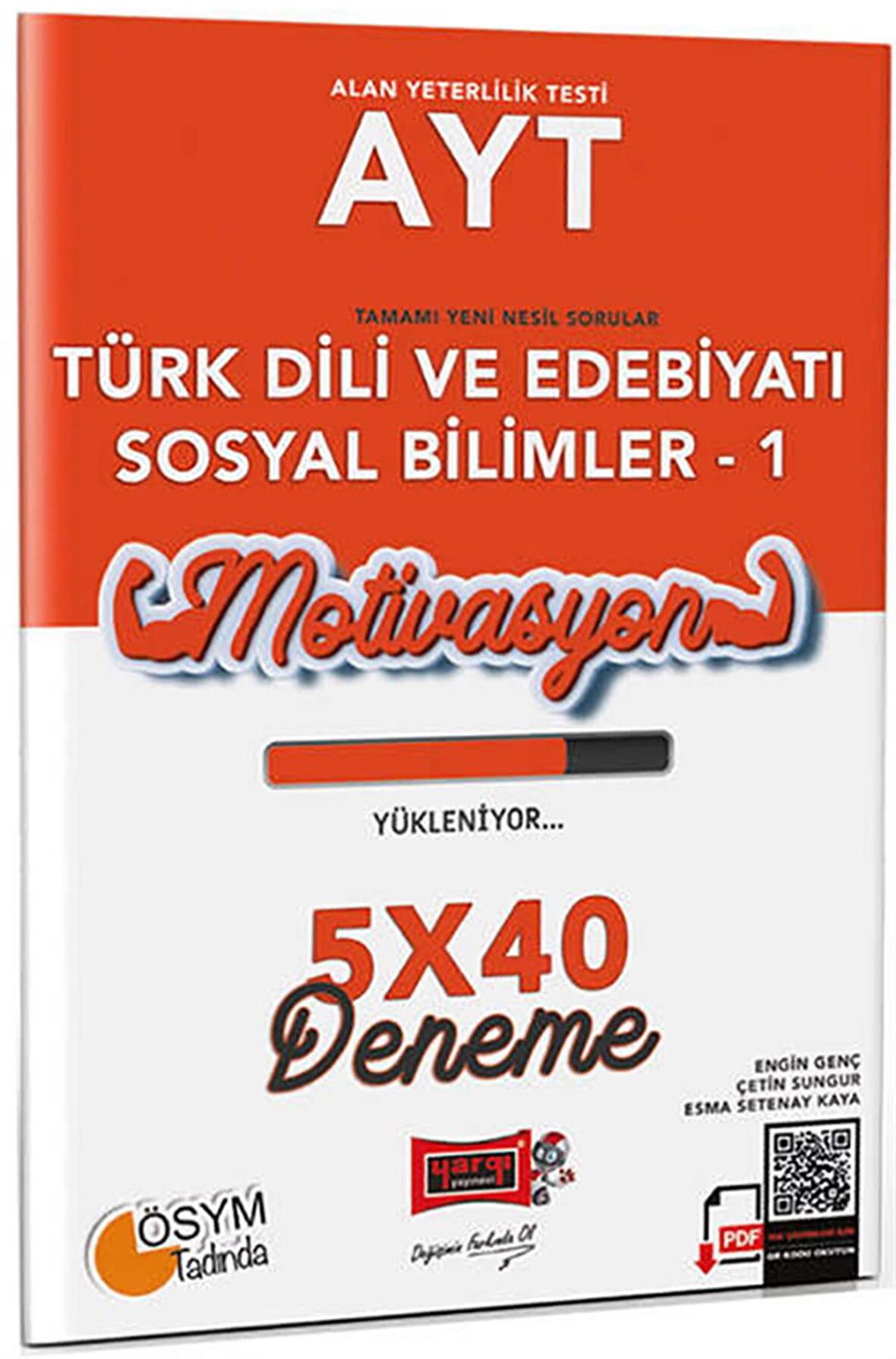 Yargı Yayınları AYT Türk Dili ve Edebiyatı Sosyal Bilimler - 1 5x40 Deneme