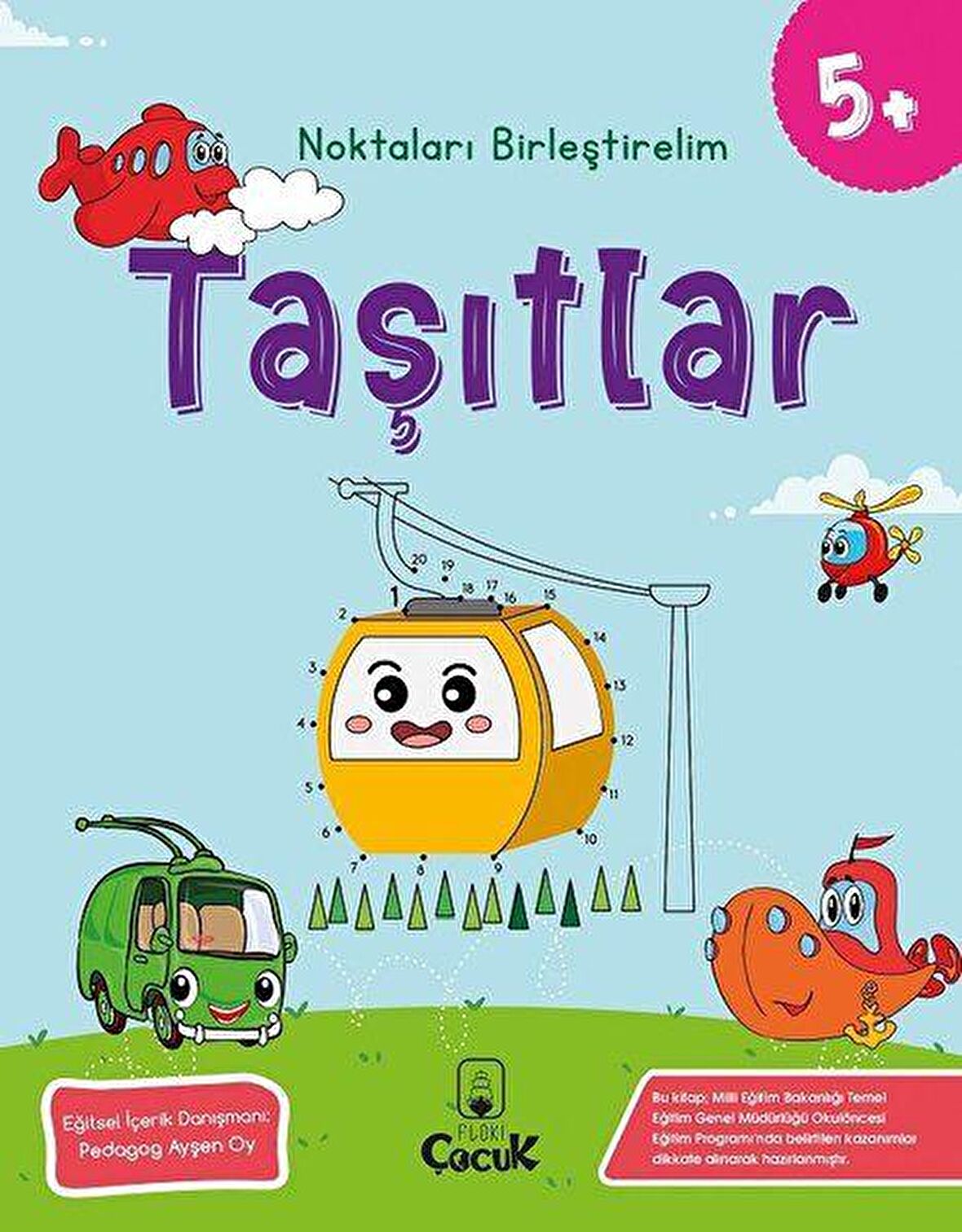 Taşıtlar - Noktaları Birleştirelim (5 Yaş)