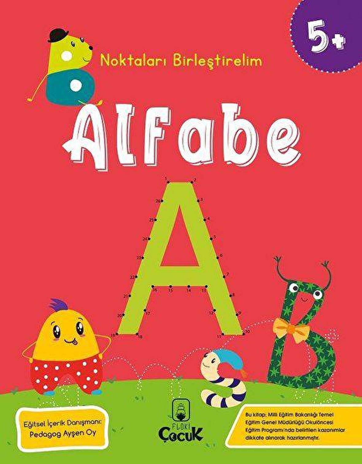 Alfabe - Noktaları Birleştirelim (5 Yaş)