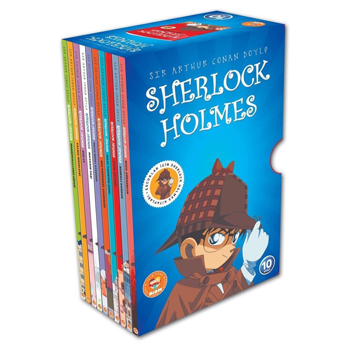 Çocuklar İçin Sherlock Holmes Seti (10 Kitap Takım)