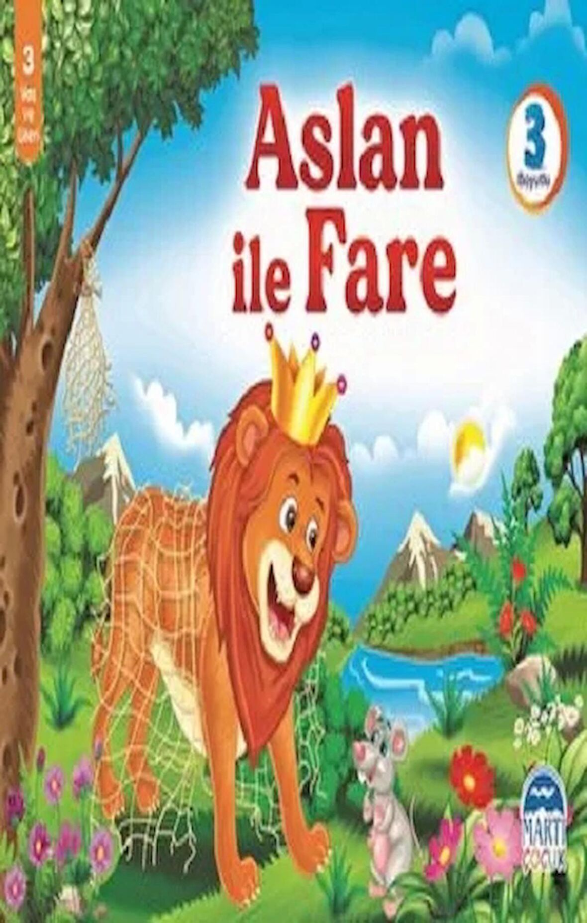 Aslan ile Fare - 3 Boyutlu Kitap