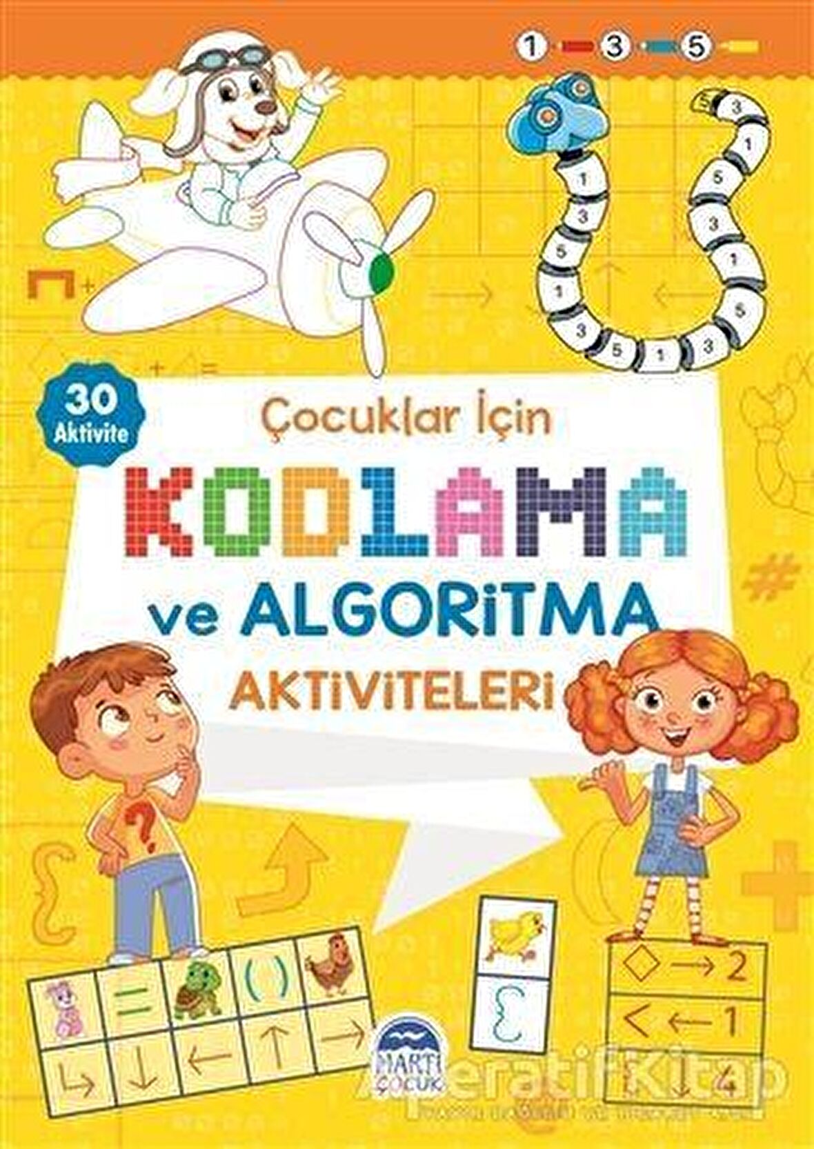 Çocuklar İçin Kodlama ve Algoritma Aktiviteleri - Sarı