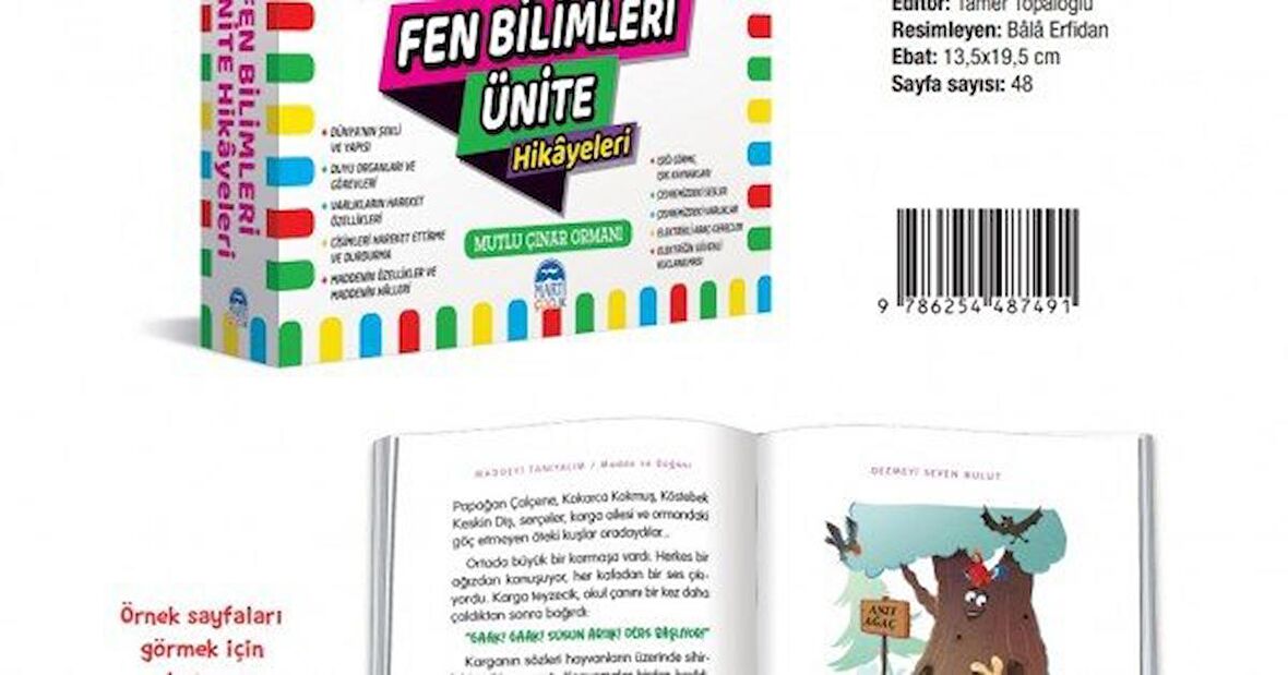 3. Sınıf Fen Bilimleri Ünite Hikayeleri