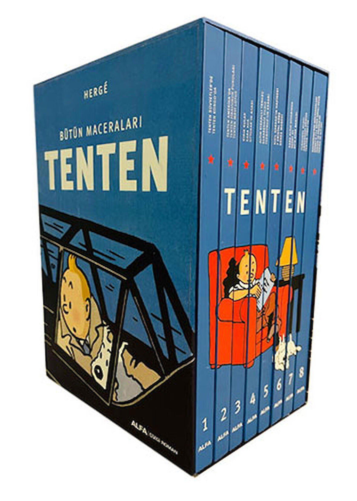 Tenten'in Maceraları (8 Kitap Takım)