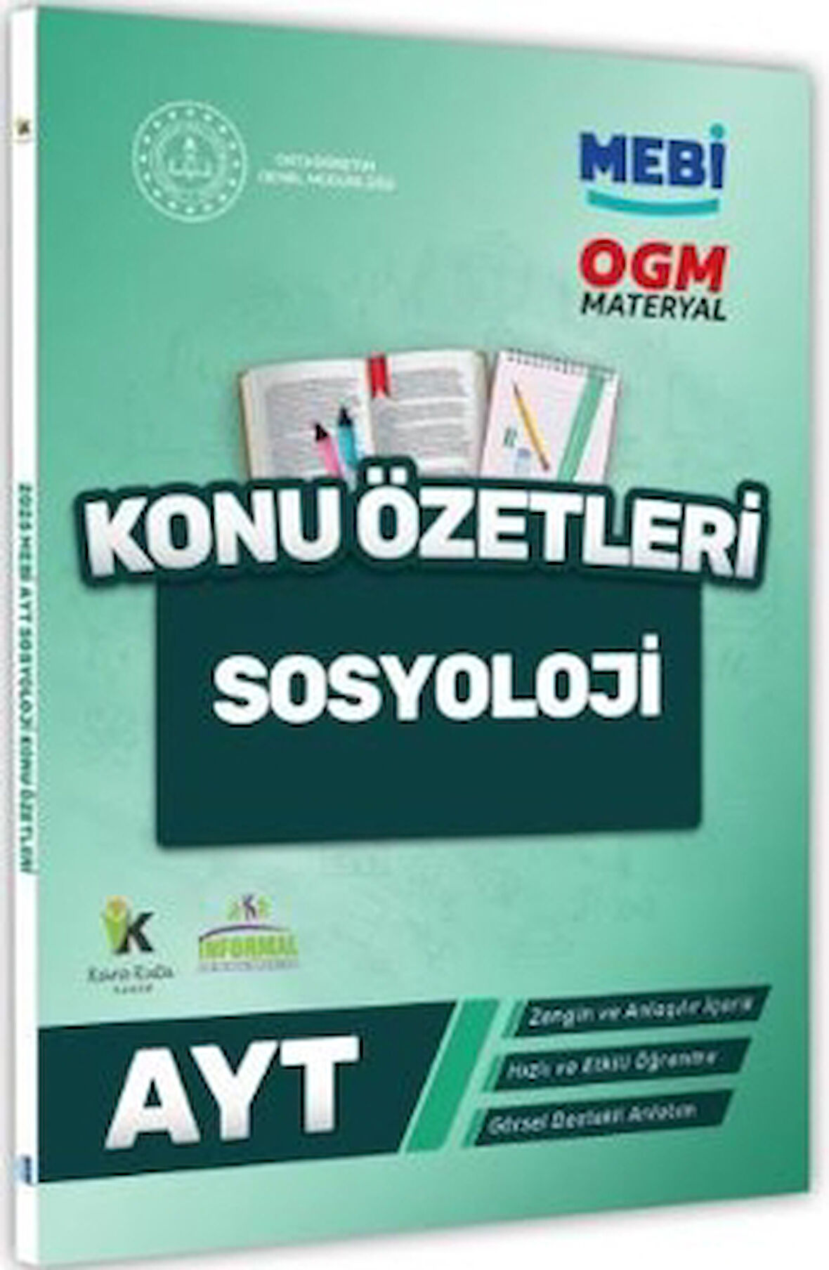 2025 YKS - AYT MEBİ - OGM Sosyoloji Pratik Konu Özet Kitabı