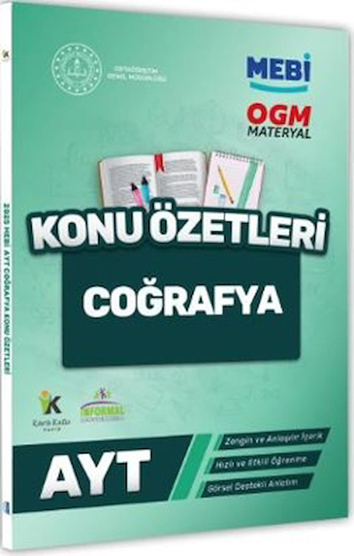 2025 YKS - AYT MEBİ - OGM Coğrafya Pratik Konu Özet Kitabı