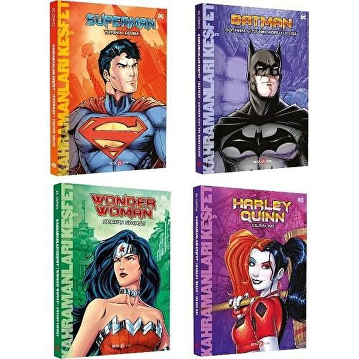 Beta Kids Dc Comics Süper Kahramanları Keşfet 4 Kitap SeT KTP